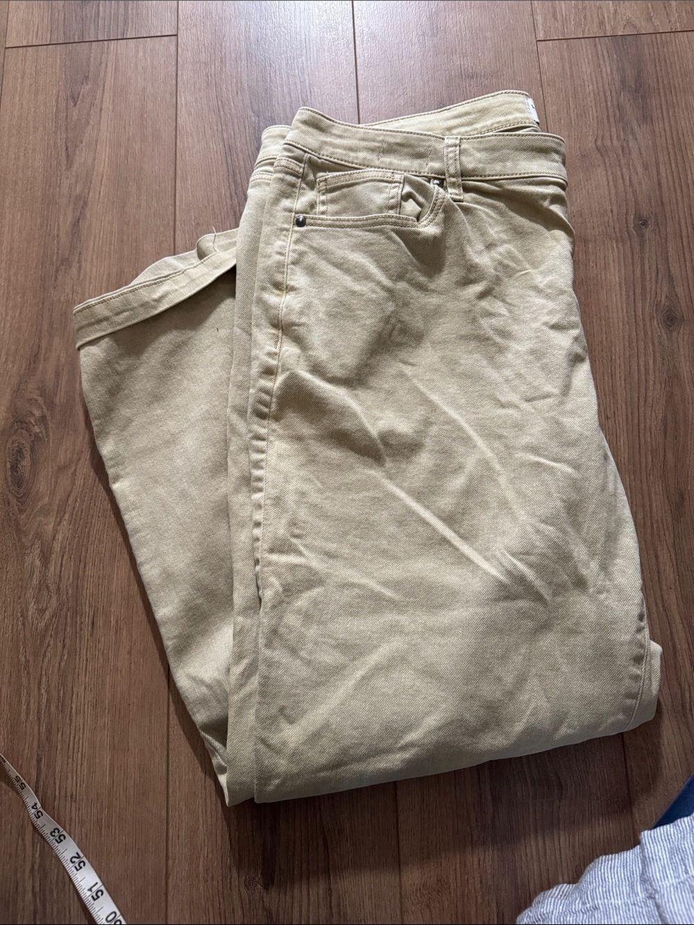 Lane Bryant Tan/Stone Stretch Jeans